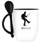 Кружка с ложкой