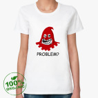 Женская футболка органик