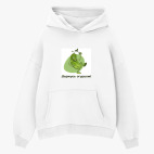 Толстовка худи оверсайз