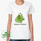 Женская футболка органик