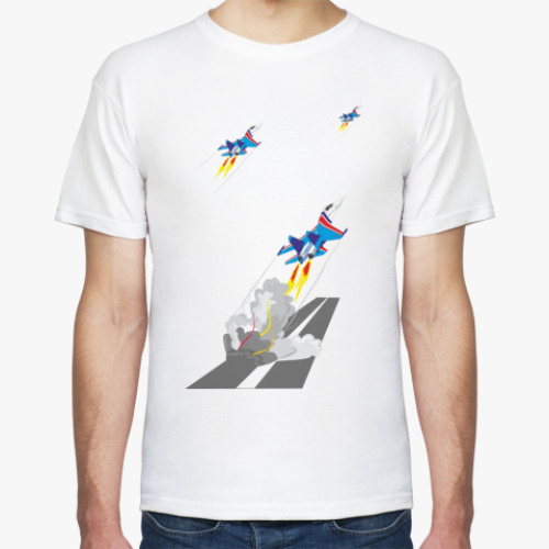 Футболка с принтом Русские Витязи