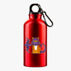 Металлическая бутылка 400 мл UV-DTF