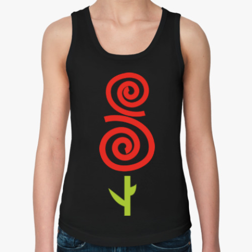 Женская майка с принтом 8 марта