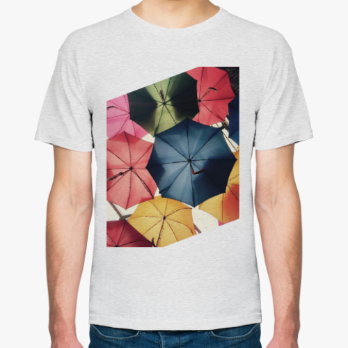 Футболка с принтом Дождь