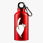 Металлическая бутылка 400 мл UV-DTF