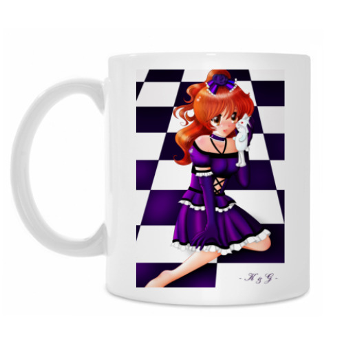 Кружка с принтом Loli