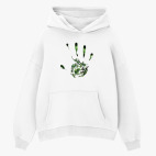 Толстовка худи оверсайз