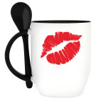 Кружка с ложкой