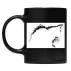 Кружка цветная UV-DTF