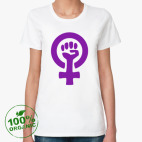 Женская футболка органик