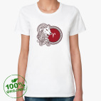 Женская футболка органик