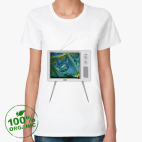 Женская футболка органик
