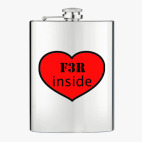 Фляжка стальная