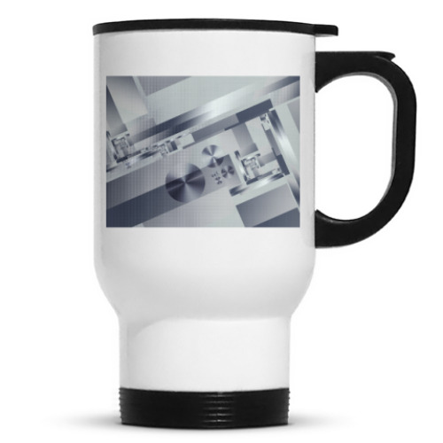 Кружка-термос с принтом Композиция