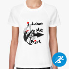 Женская спортивная футболка