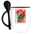 Кружка с ложкой