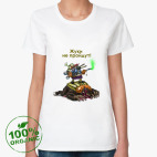 Женская футболка органик