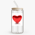 Банка с бамбуковой крышкой