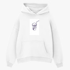 Толстовка худи оверсайз