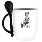 Кружка с ложкой