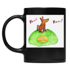 Кружка цветная UV-DTF