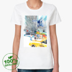 Женская футболка органик