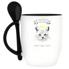 Кружка с ложкой