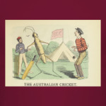 Игра в крикет (винтаж)