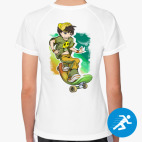 Женская спортивная футболка