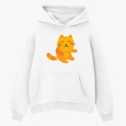 Толстовка худи оверсайз