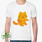 Мужская футболка органик