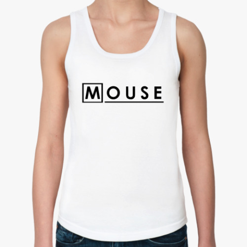 Женская майка с принтом 'Mouse M.D.'