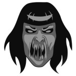 Одержимая демоном девушка