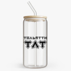 Банка с бамбуковой крышкой