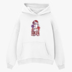 Толстовка худи оверсайз