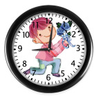 Настенные часы (с цифрами) Nice Boys