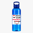 Прозрачная спортивная бутылка