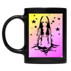 Кружка цветная UV-DTF