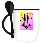 Кружка с ложкой