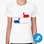 Женская спортивная футболка