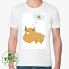 Мужская футболка органик