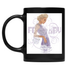 Кружка цветная UV-DTF