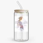 Банка с бамбуковой крышкой