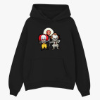 Толстовка худи оверсайз