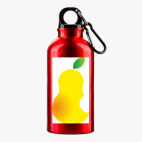 Металлическая бутылка 400 мл UV-DTF