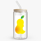 Банка с бамбуковой крышкой