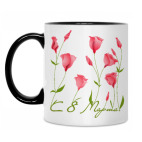 Кружка двухцветная