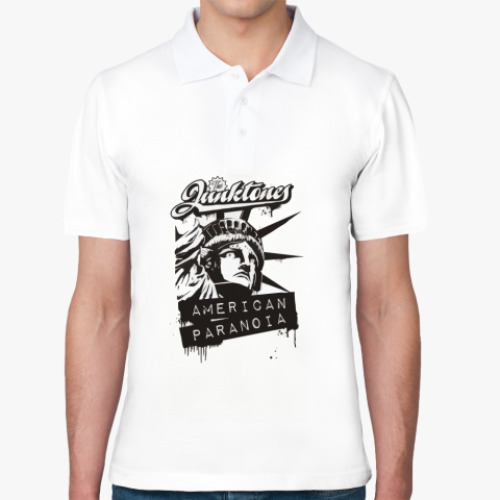 Рубашка поло с принтом American Paranoia