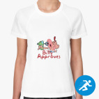 Женская спортивная футболка