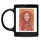 Кружка цветная UV-DTF